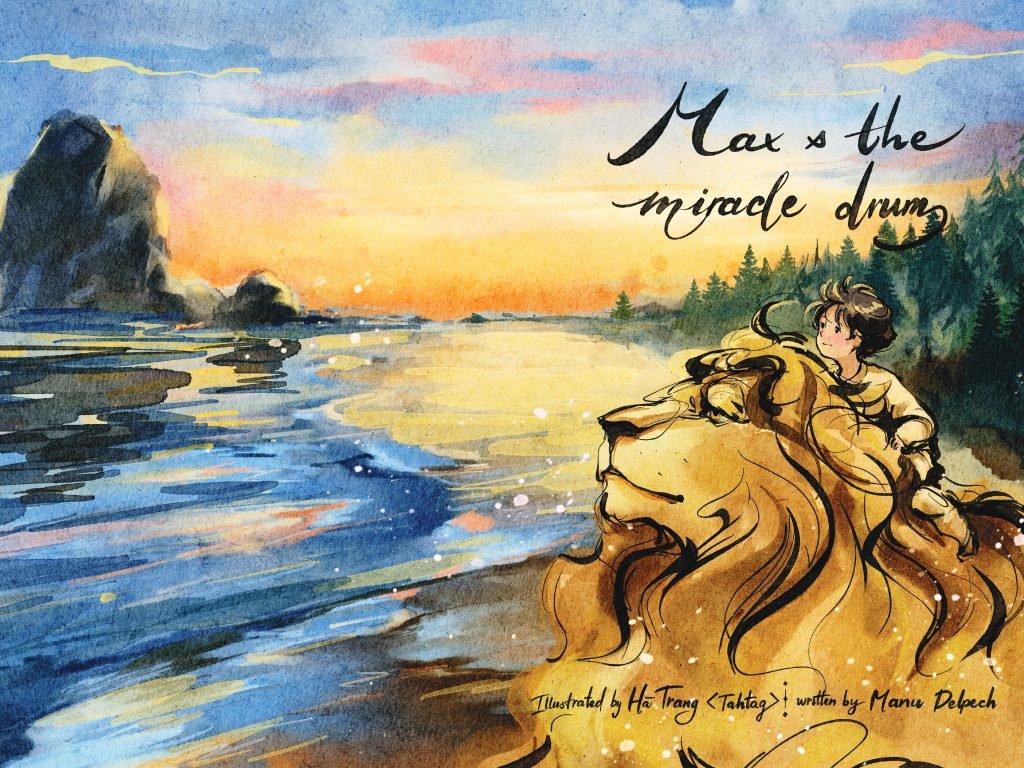 Max and the miracle drum cover by Manu Delpech